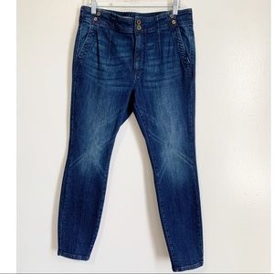 Anthropologie Pilcro & The Letterpress High Rise Skinny Jeans 32x28